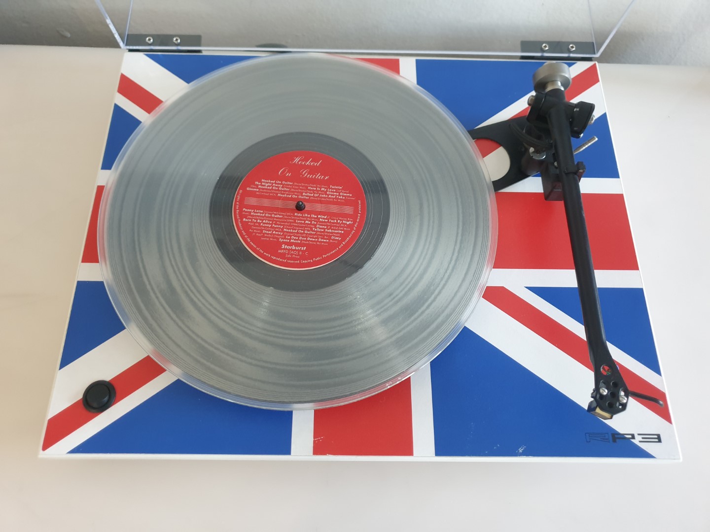 Rega RP3 Custom Union Jack Turntable - Image 6