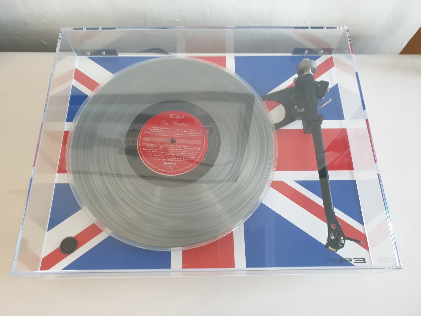 Rega RP3 Custom Union Jack Turntable - Image 7