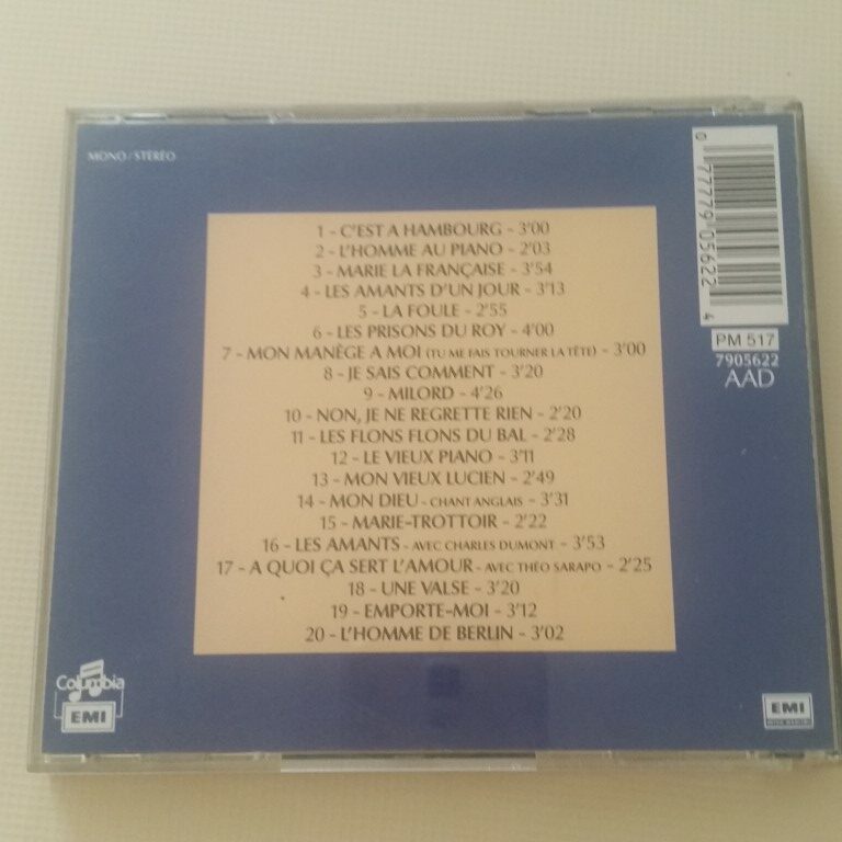 Edith Piaf - 25e Anniversaire Vol 2 - Image 2