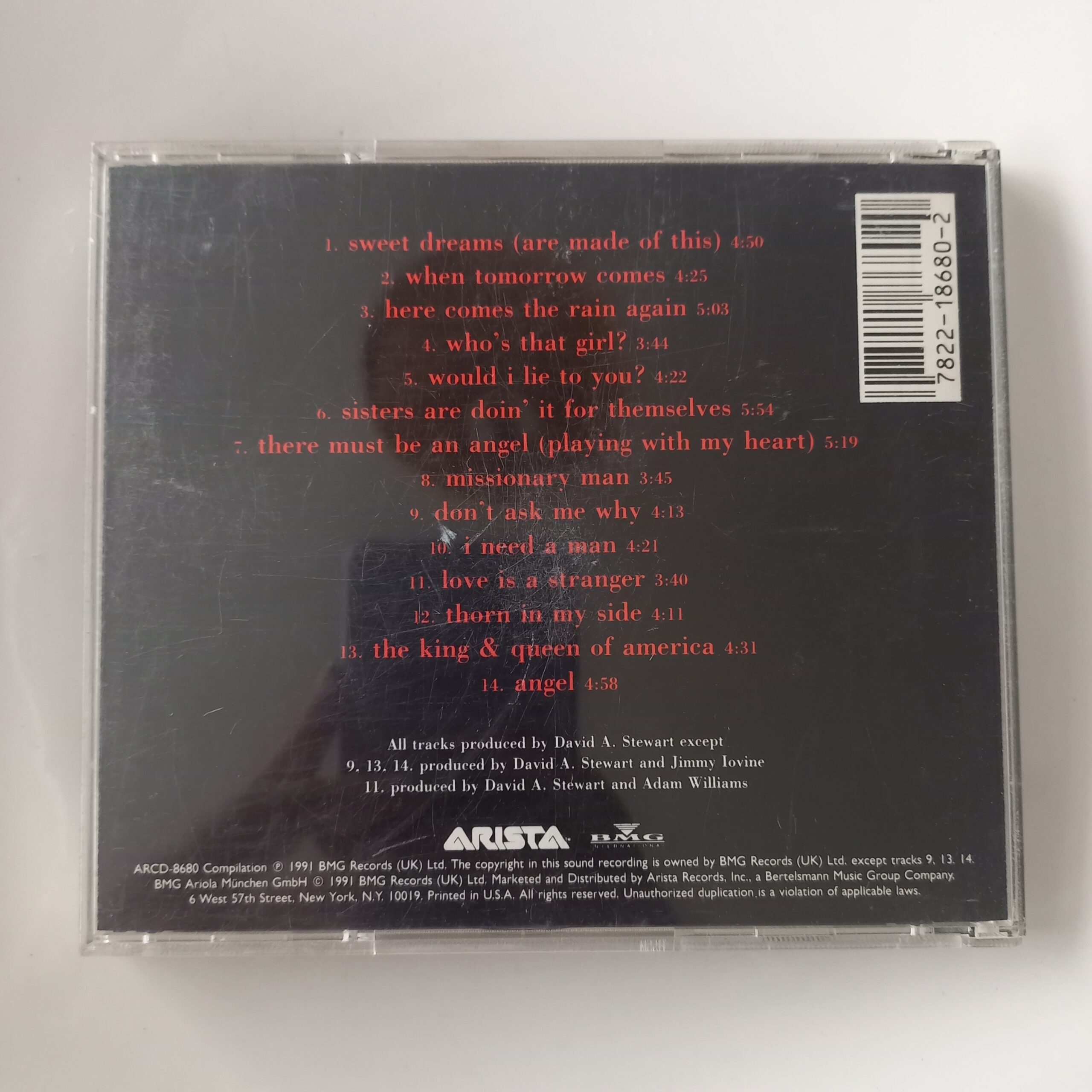 Eurythmics - Greatest Hits - Image 2