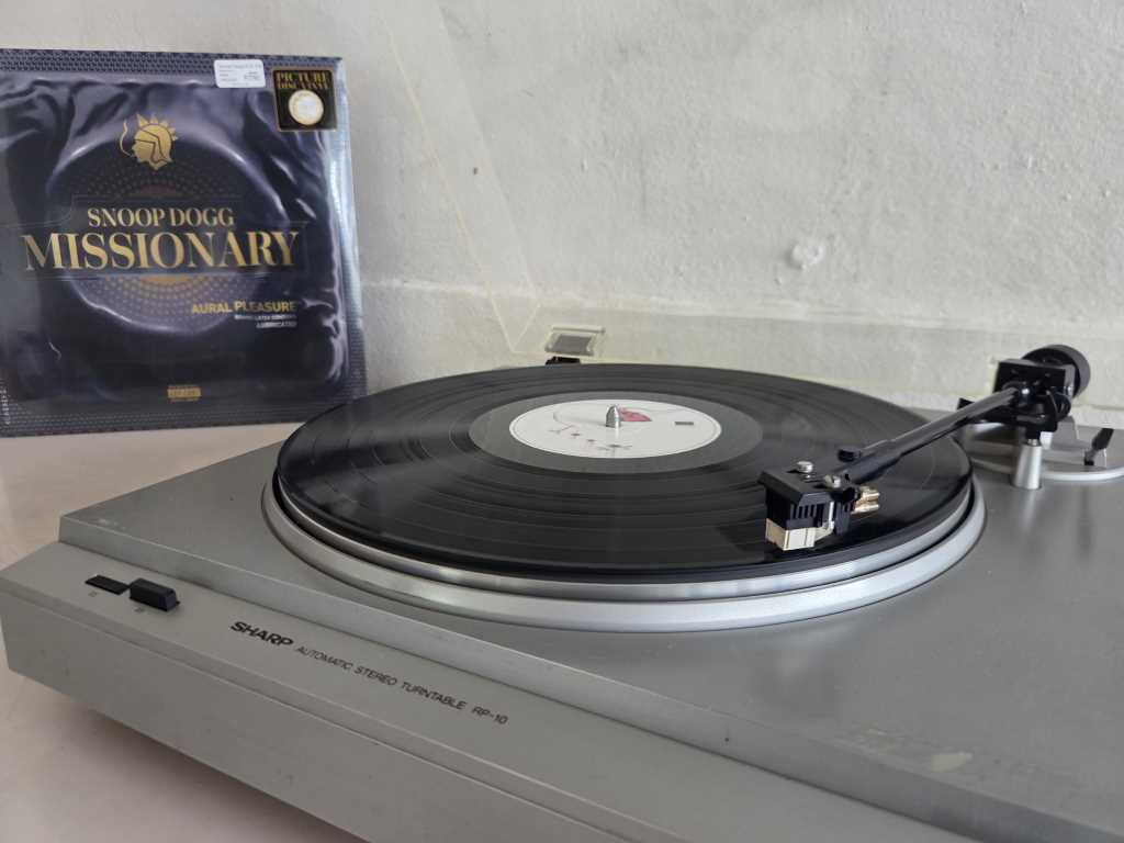 Sharp RP-10 Semi Automatic Belt Drive Turntable - Image 9