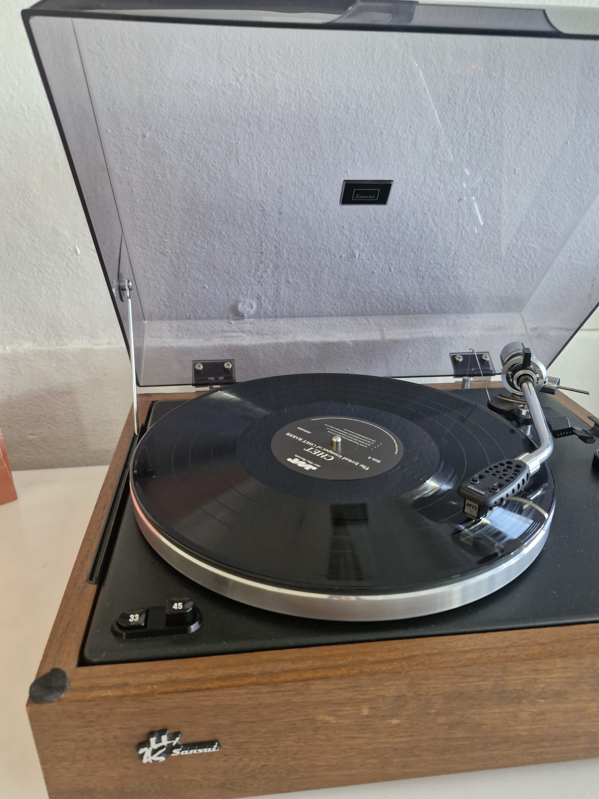 Sansui SR-1050C Manual Belt Drive Turntable - Image 6