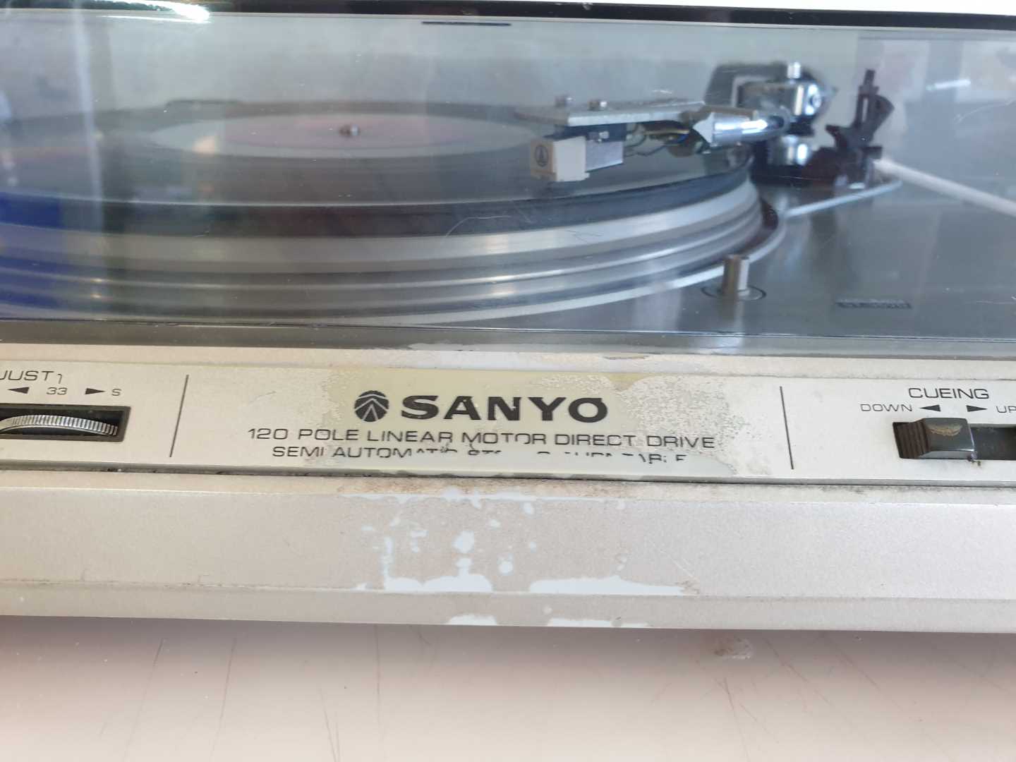Sanyo TP 3150 Direct Drive Turntable - Image 9