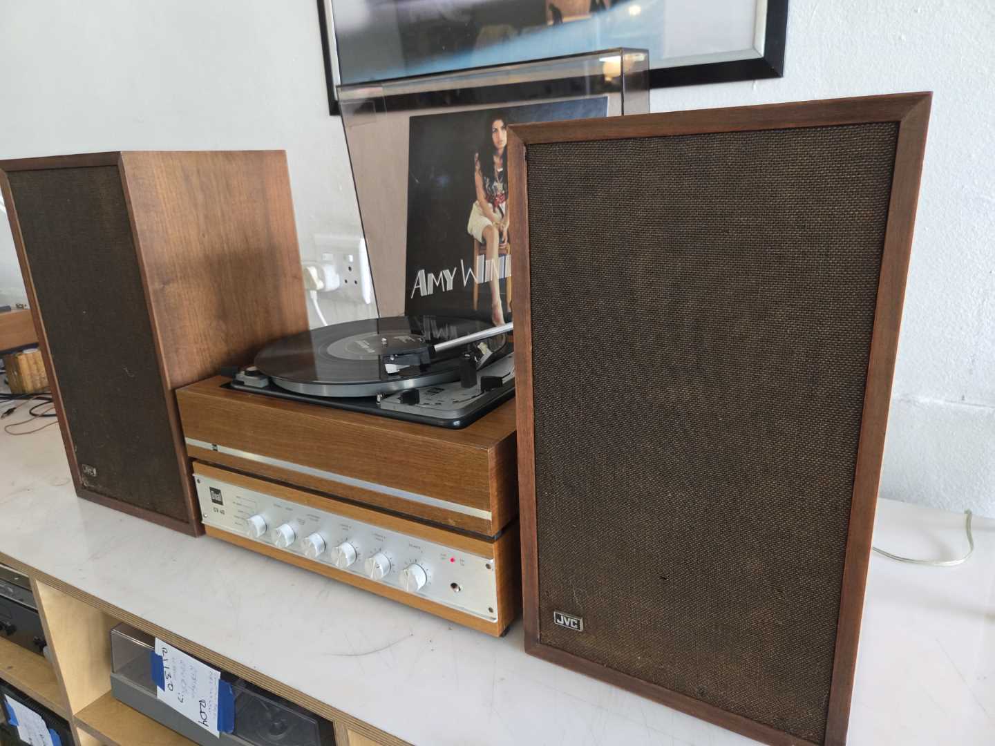 Dual 1019 Turntable Set with JVC speakers - Image 4