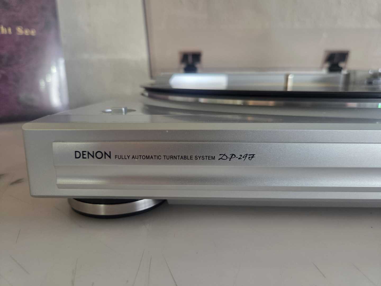 Denon DP-29F Fully-Automatic Belt-Drive Turntable - Image 5
