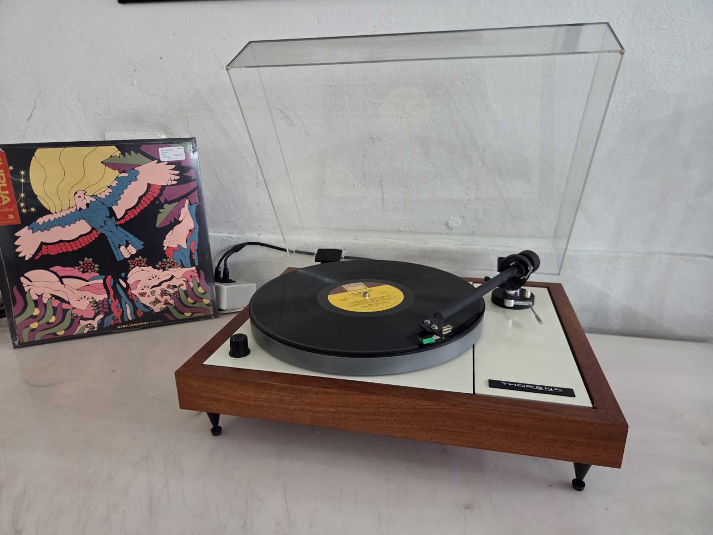 Thorens TD150 Rosewood Turntable Alphason Tonearm