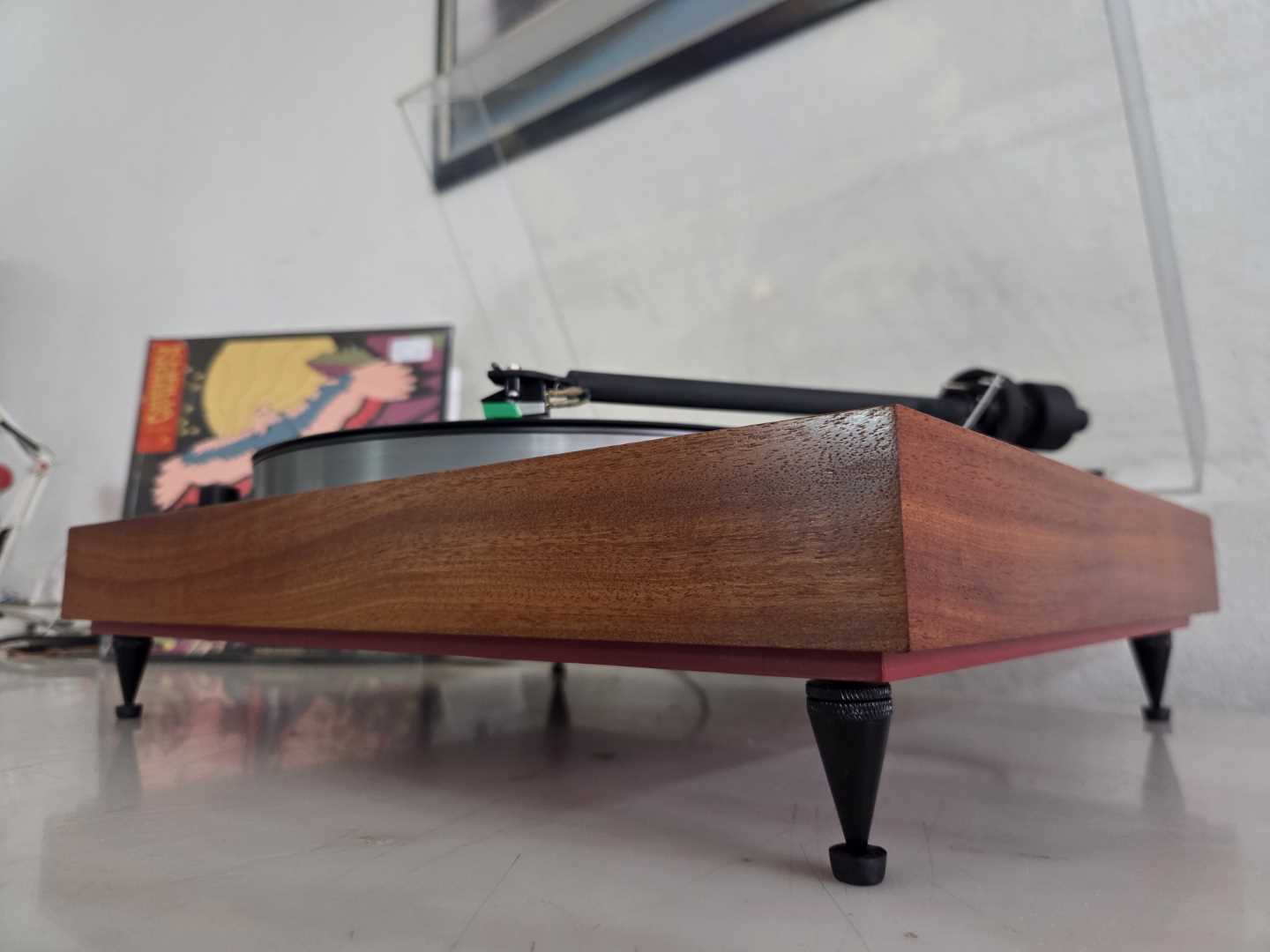Thorens TD150 in Rosewood with an Alphason Delta Tonearm - Image 12