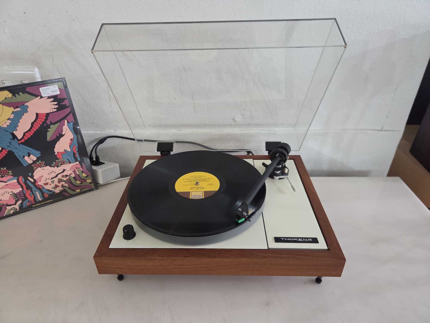 Thorens TD150 Rosewood Turntable Alphason Tonearm