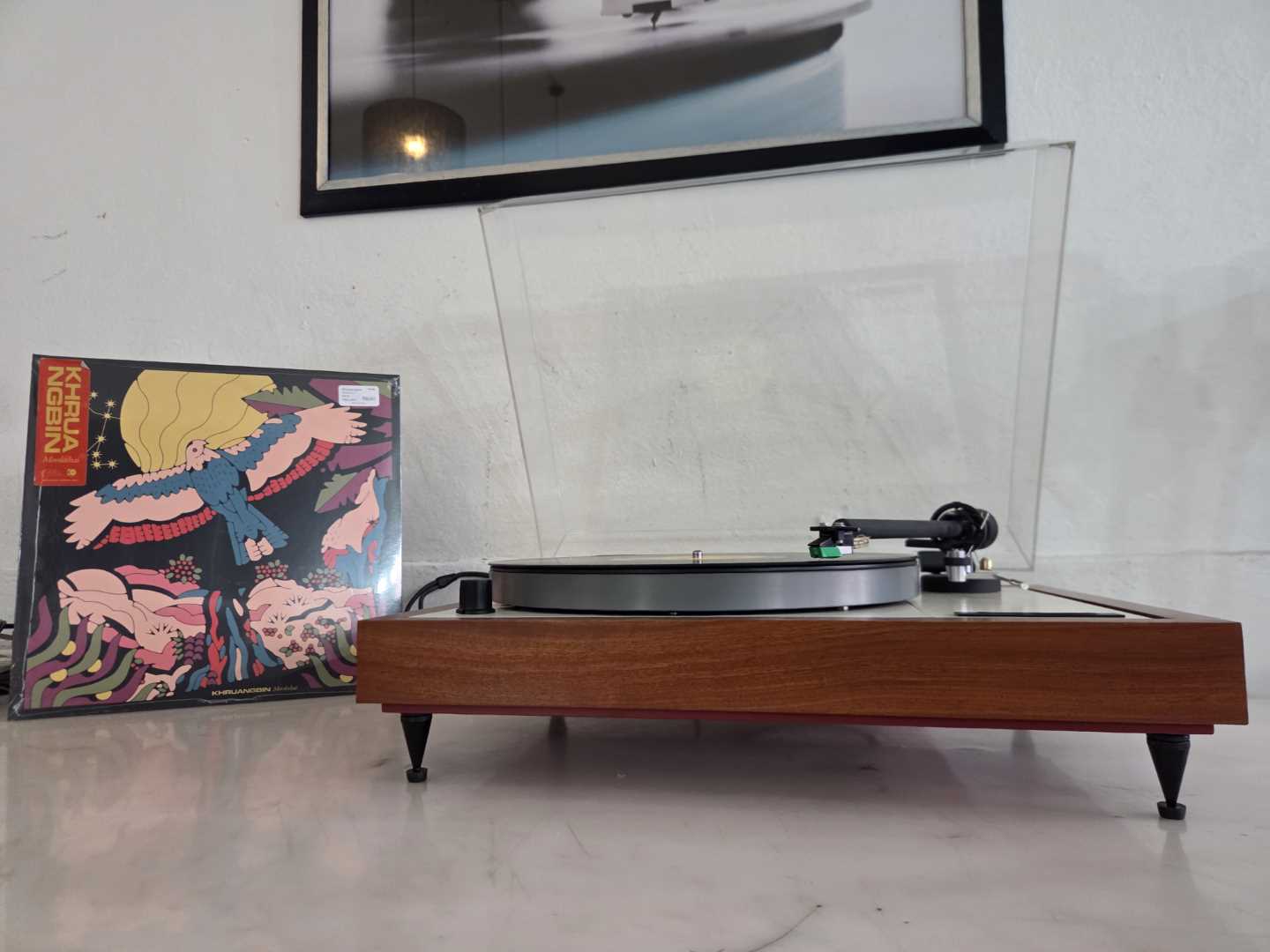 Thorens TD150 in Rosewood with an Alphason Delta Tonearm - Image 3