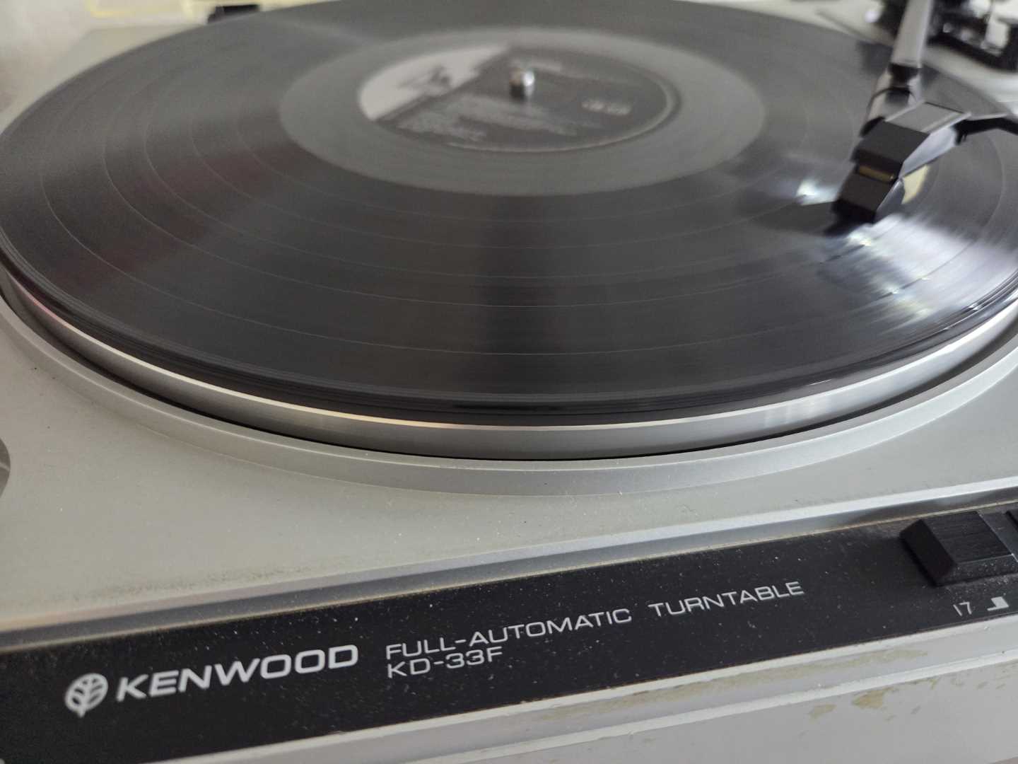 Kenwood KD-33F Fully Automatic Belt Drive Turntable - Image 10